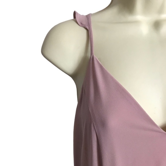 Lulu’s Meteoric Rise Powder Pink Maxi Dress Medium Wedding Formal Prom Event - Picture 7 of 11